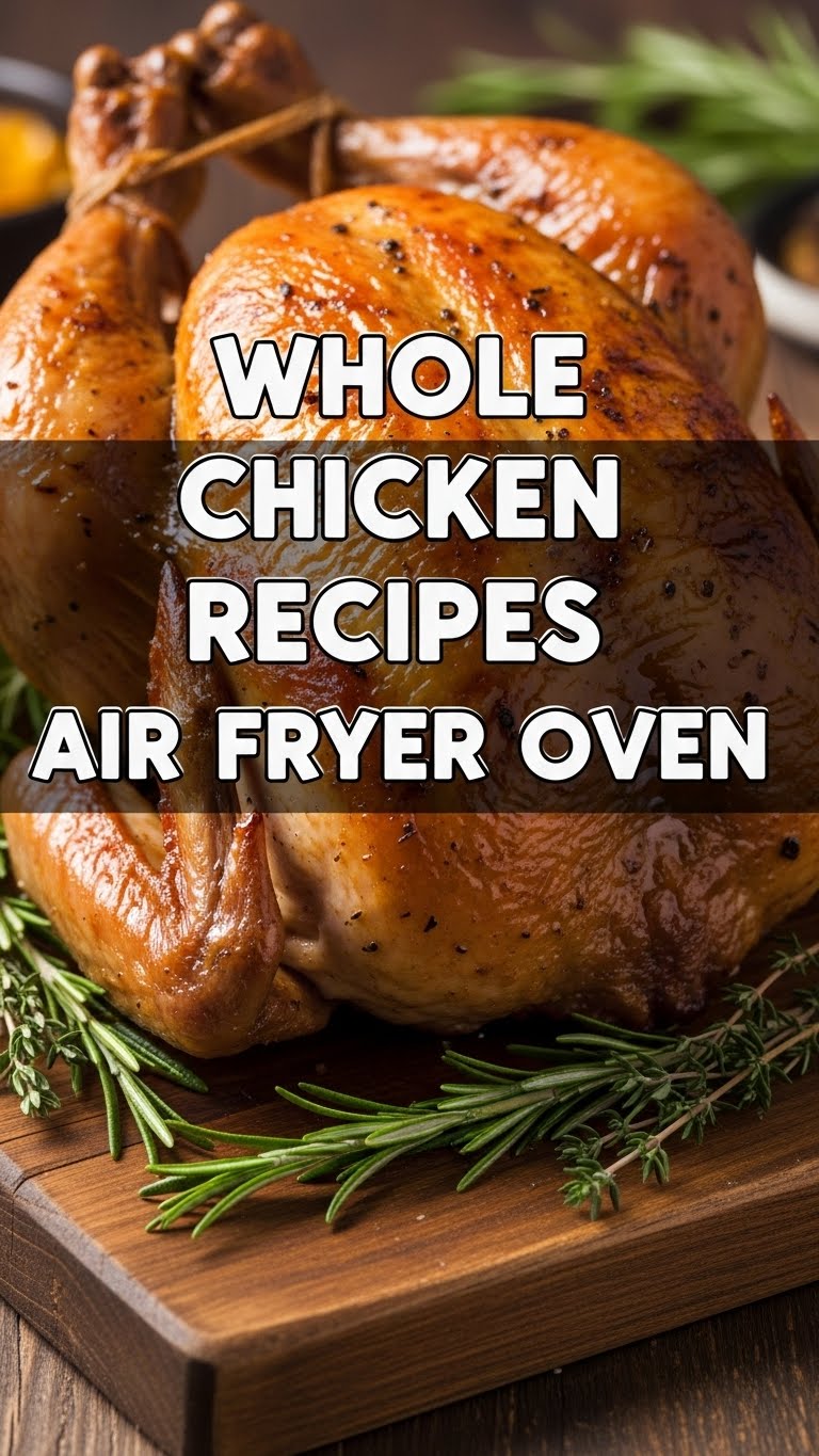 Whole Chicken Recipes Air Fryer Oven