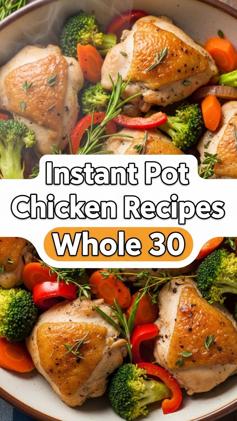 Instant Pot Chicken Recipes Whole 30