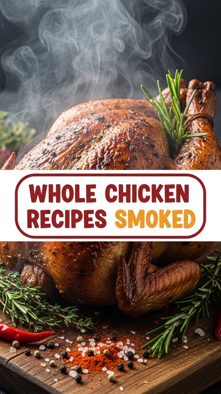 Whole Chicken Recipes Smoked