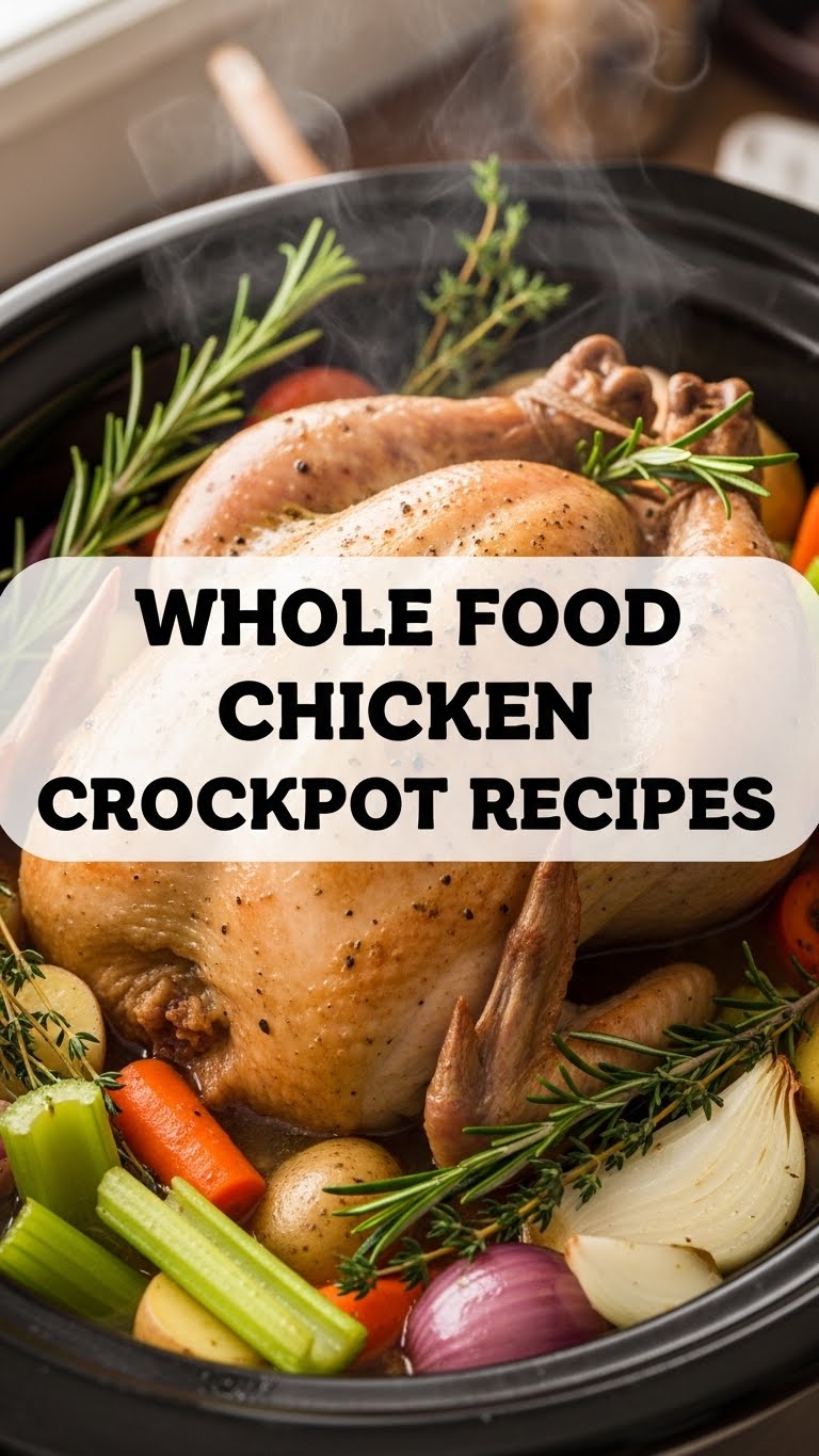 Whole Food Chicken Crockpot Recipes