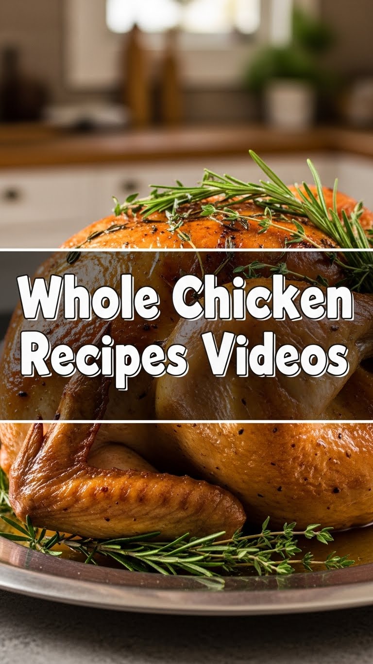 Whole Chicken Recipes Videos