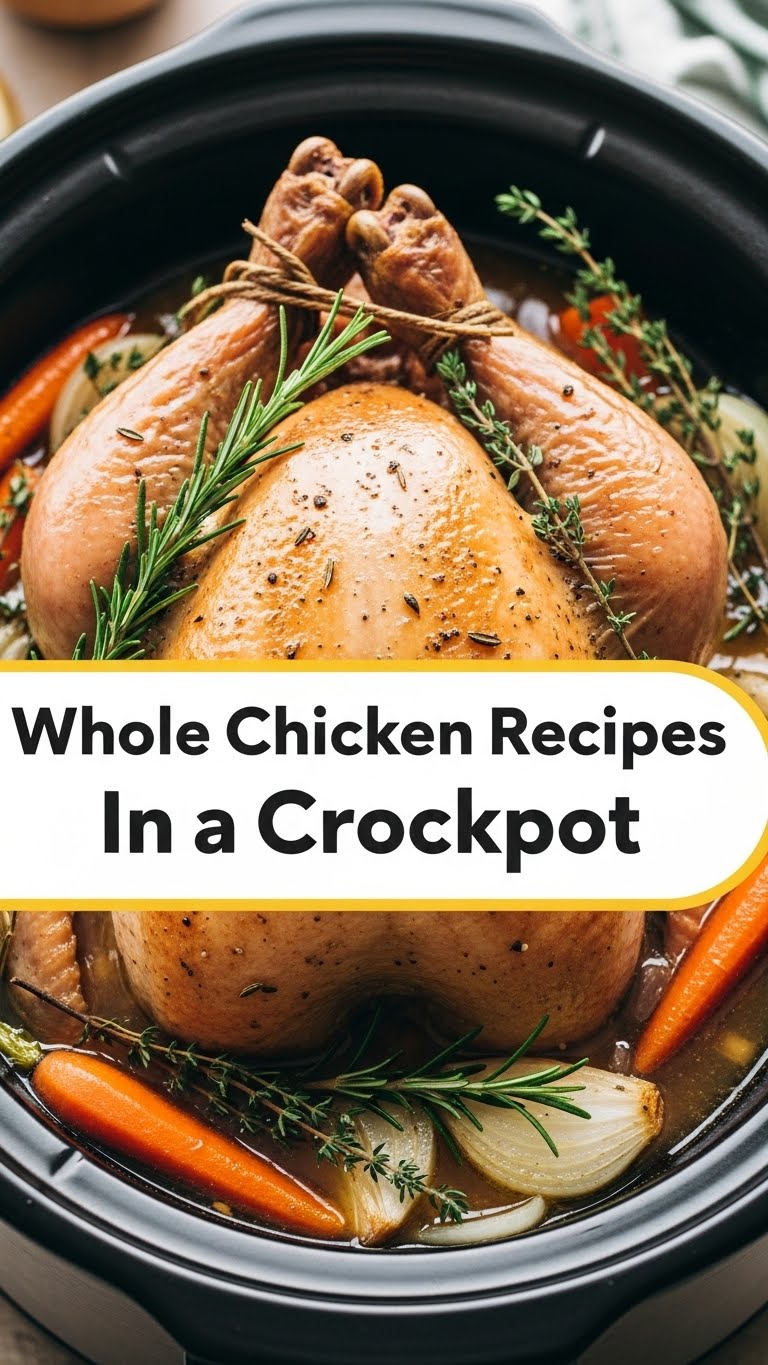 Whole Chicken Recipes In Crockpot