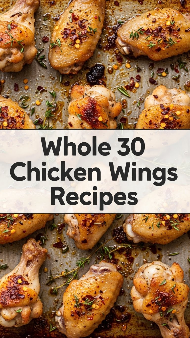 Whole 30 Chicken Wings Recipes