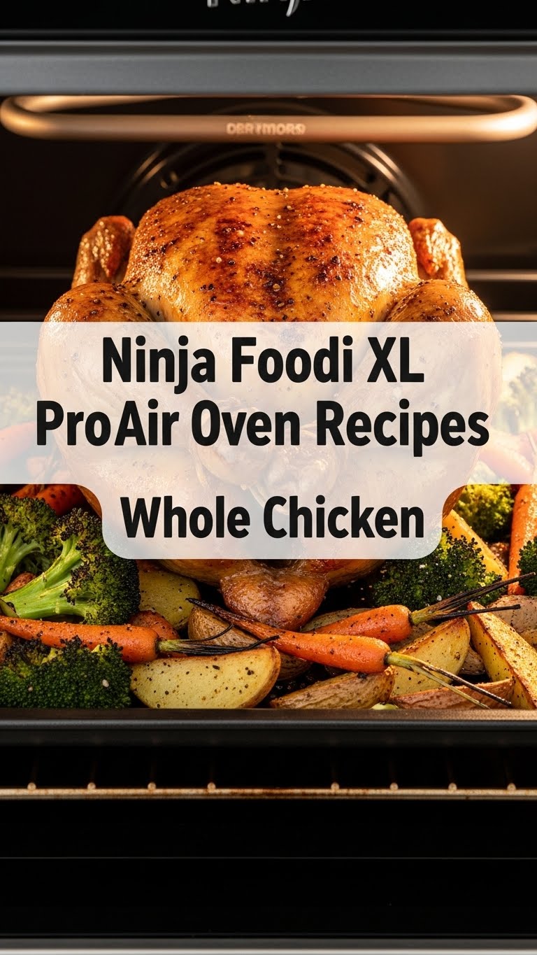 Ninja Foodi Xl Pro Air Oven Recipes Whole Chicken