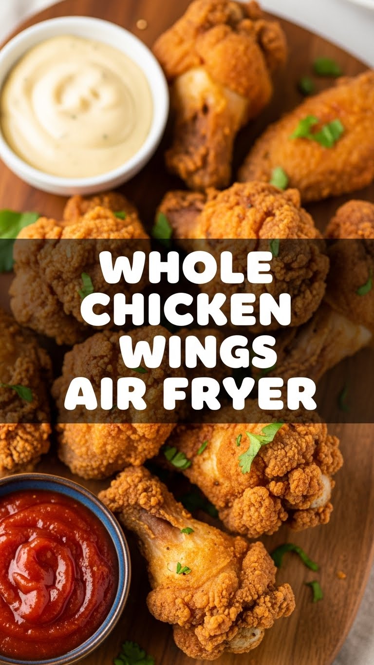 Whole Chicken Wing Recipes Air Fryer