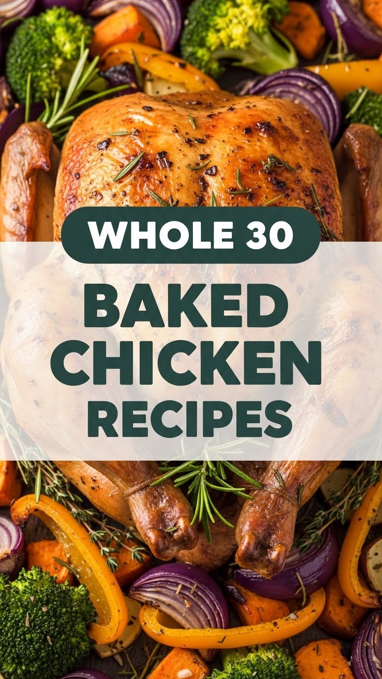 Whole 30 Baked Chicken Recipes
