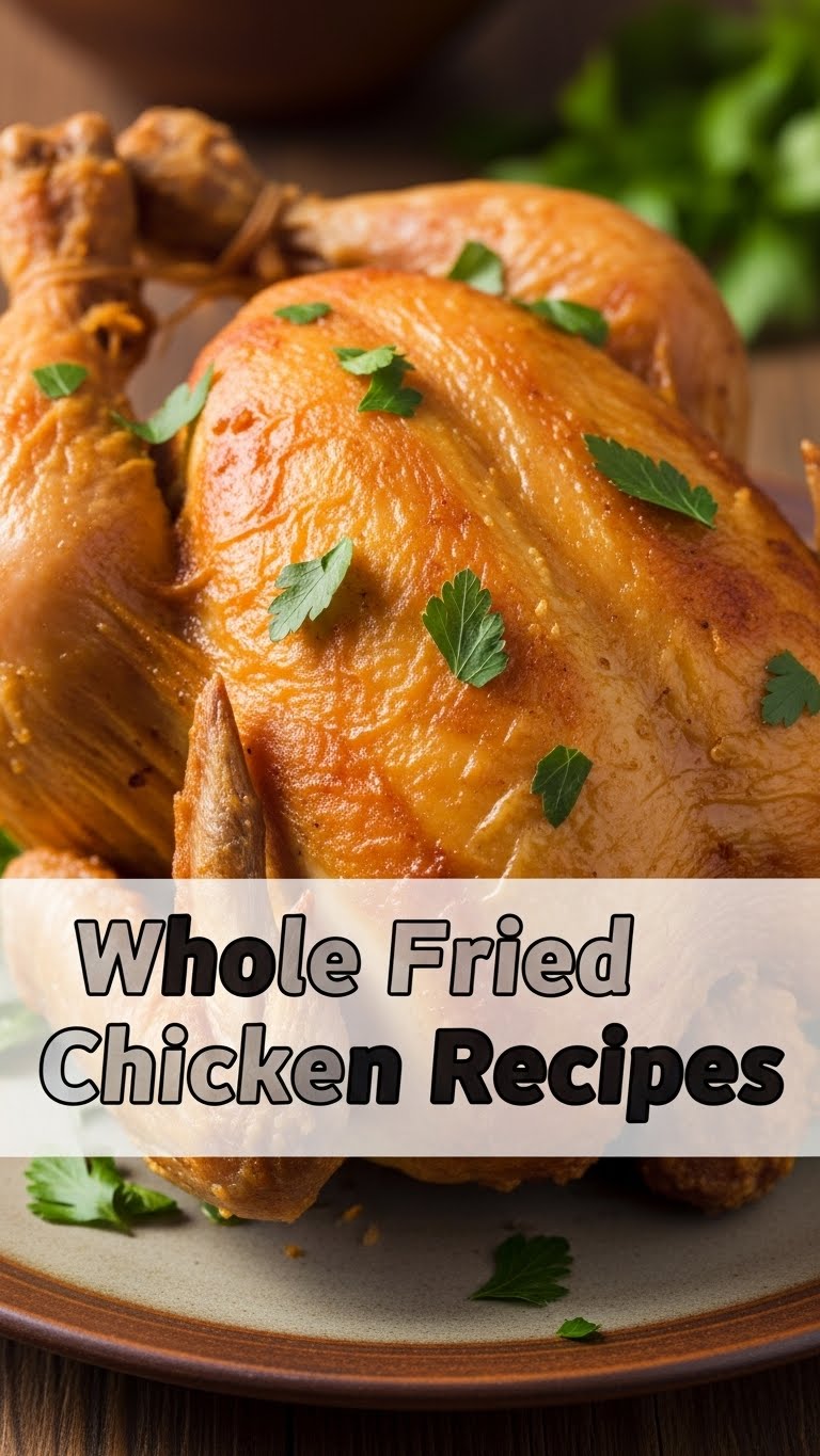Whole Fried Chicken Recipes