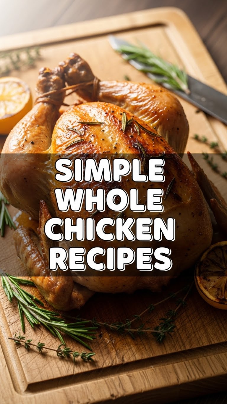Simple Whole Chicken Recipes