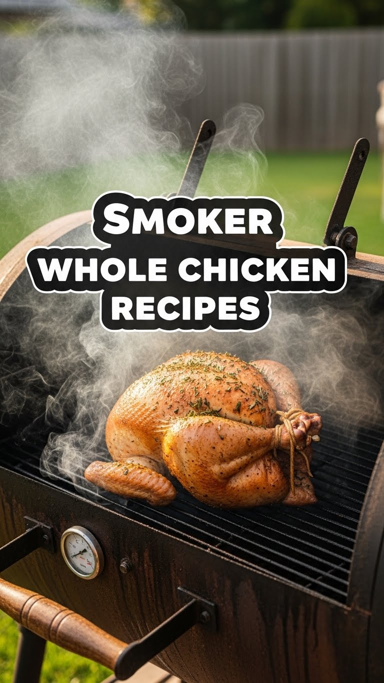 Smoker Whole Chicken Recipes