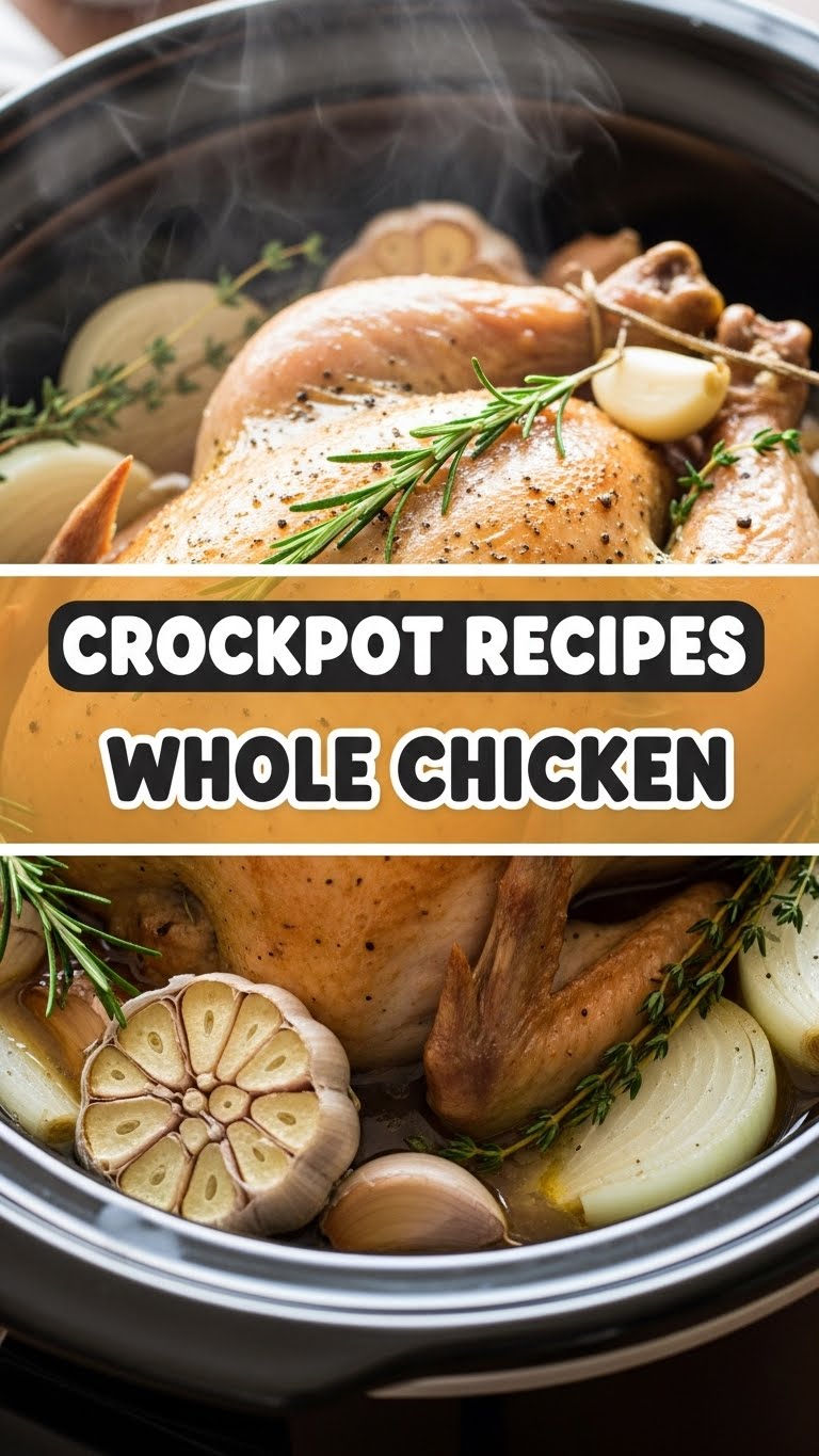 Crockpot Recipes Whole Chicken