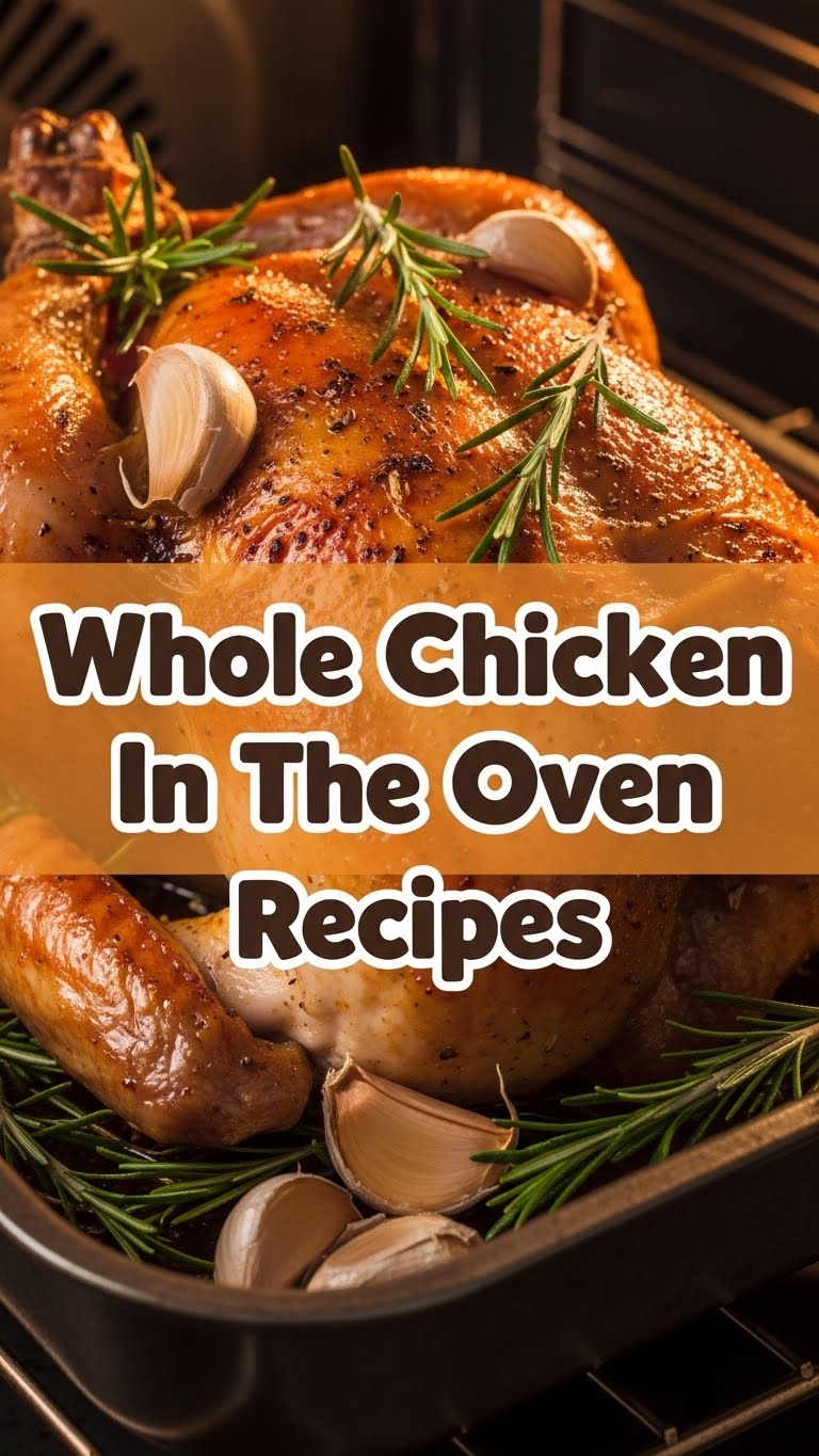 Whole Chicken In The Oven Recipes