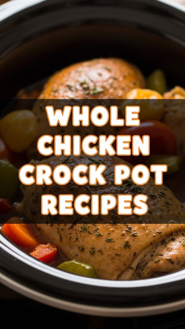 Whole Chicken Crock Pot Recipes