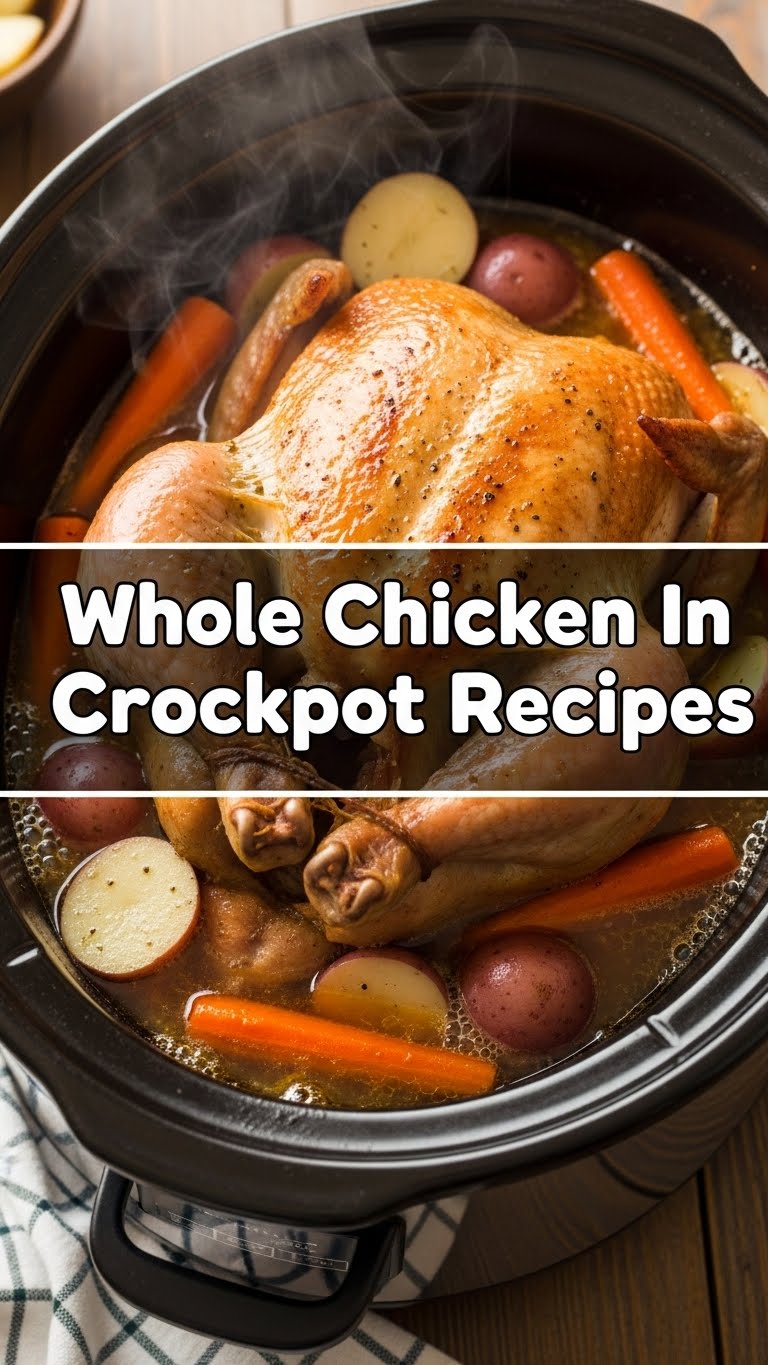 Whole Chicken In Crockpot Recipes