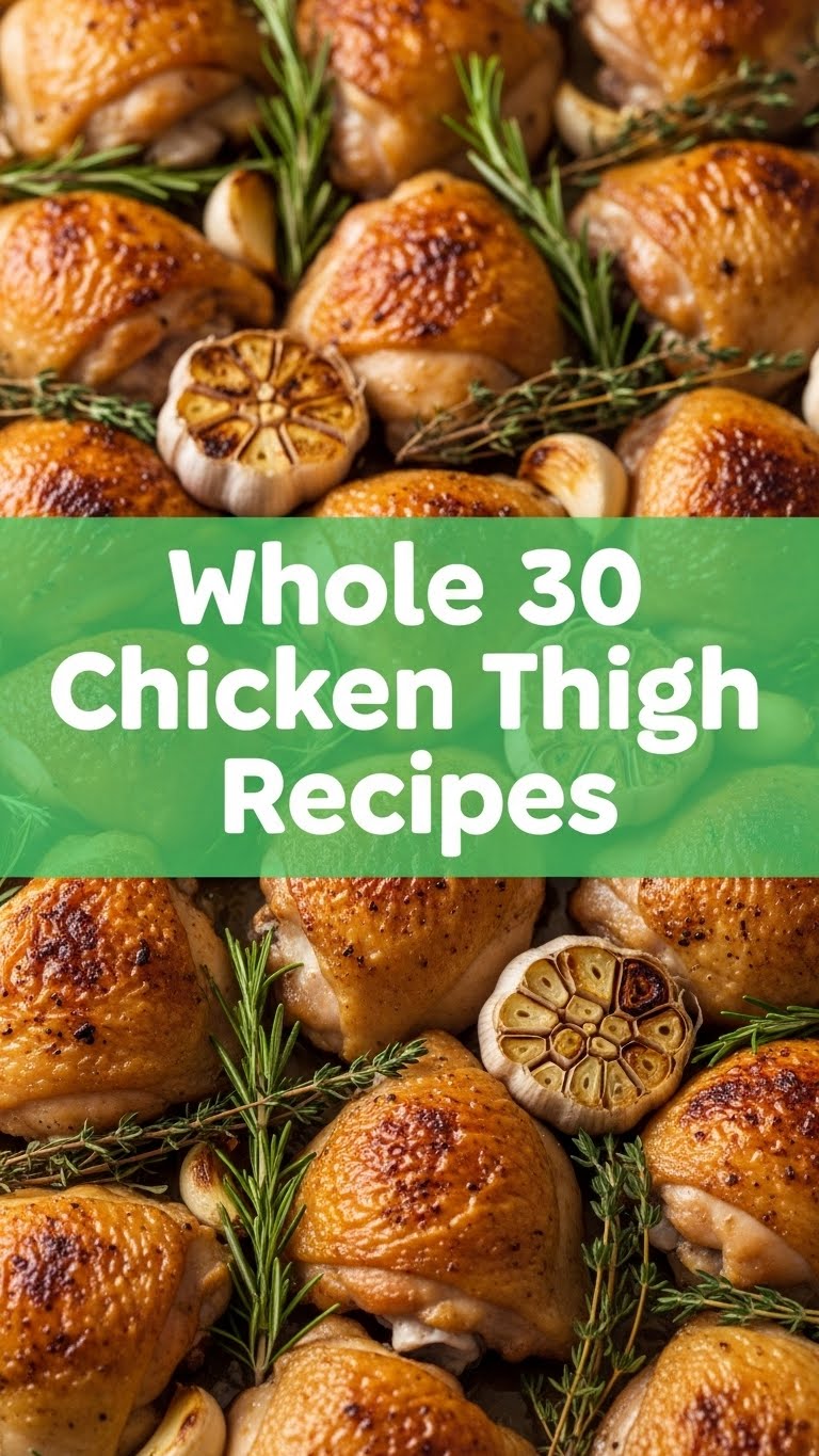 Whole 30 Chicken Thigh Recipes