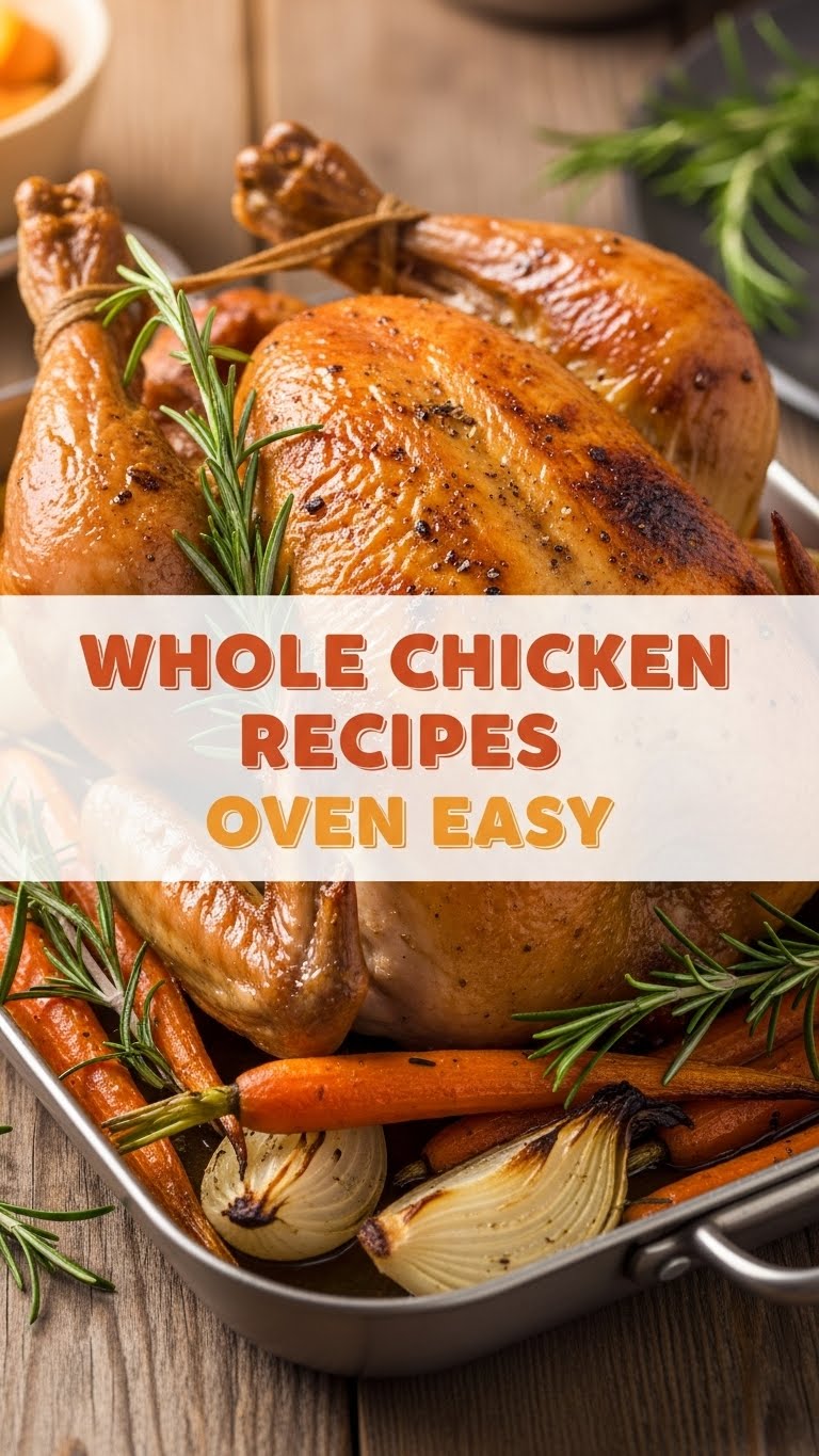 Whole Chicken Recipes Oven Easy