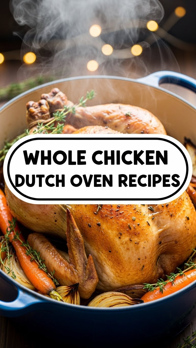 Whole Chicken Dutch Oven Recipes
