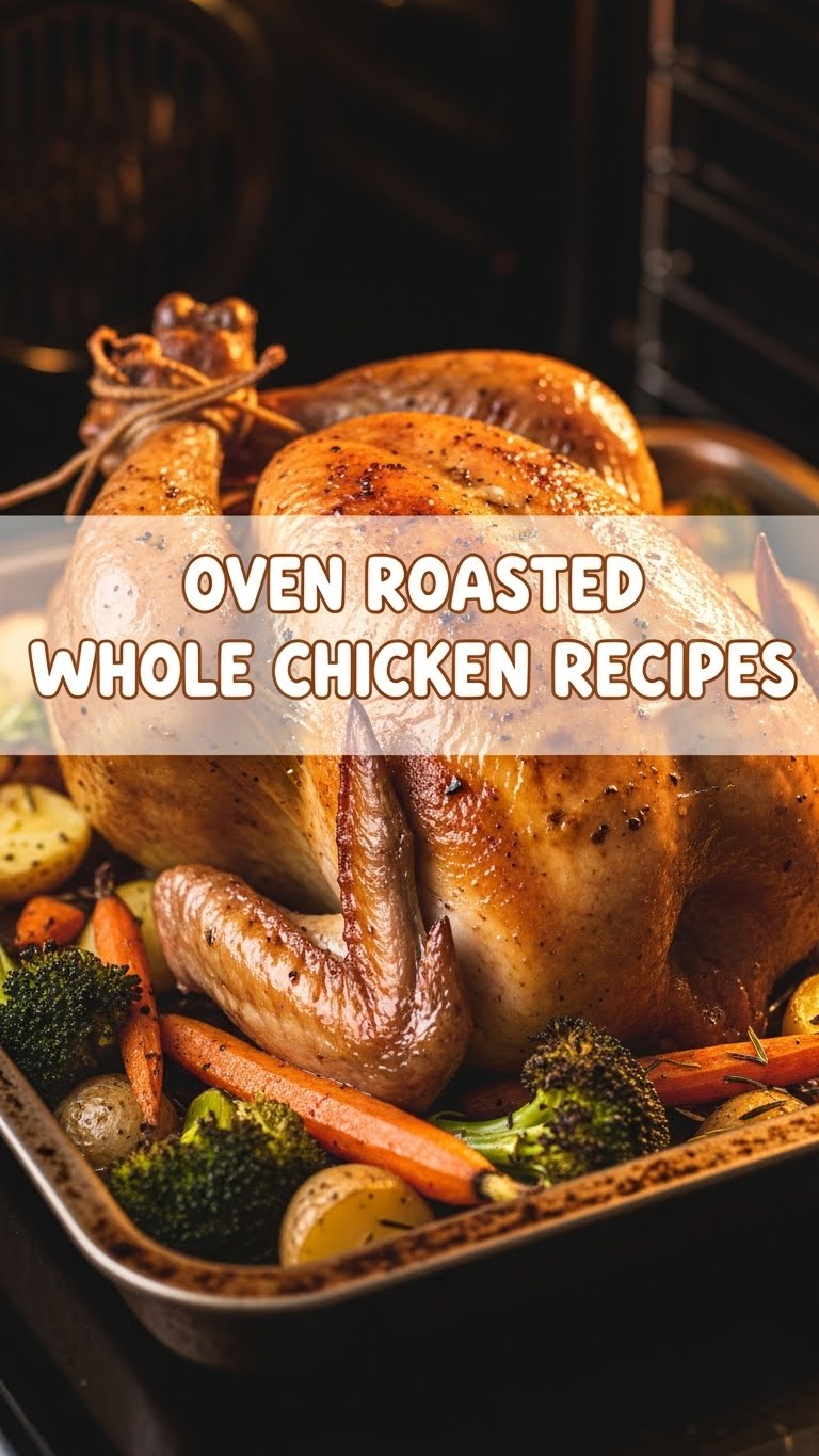 Oven Roasted Whole Chicken Recipes