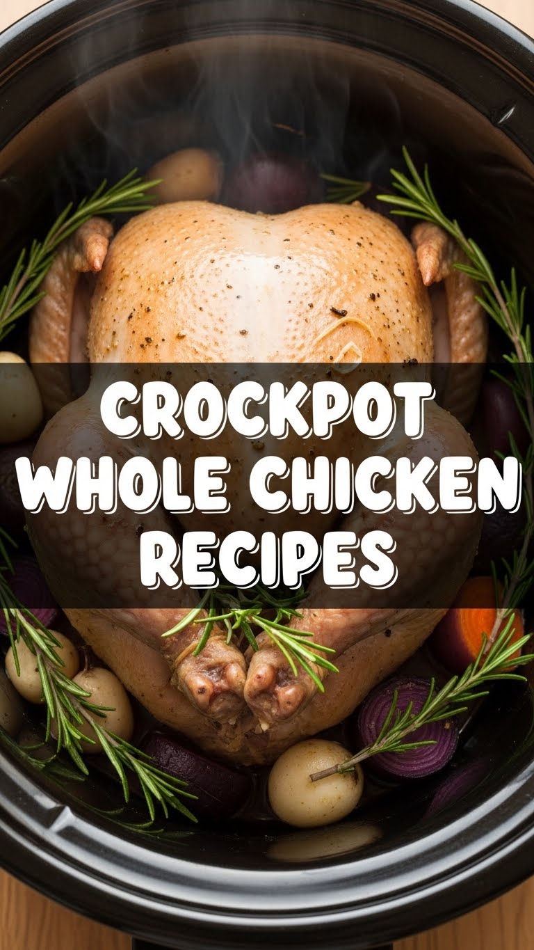 Crockpot Whole Chicken Recipes