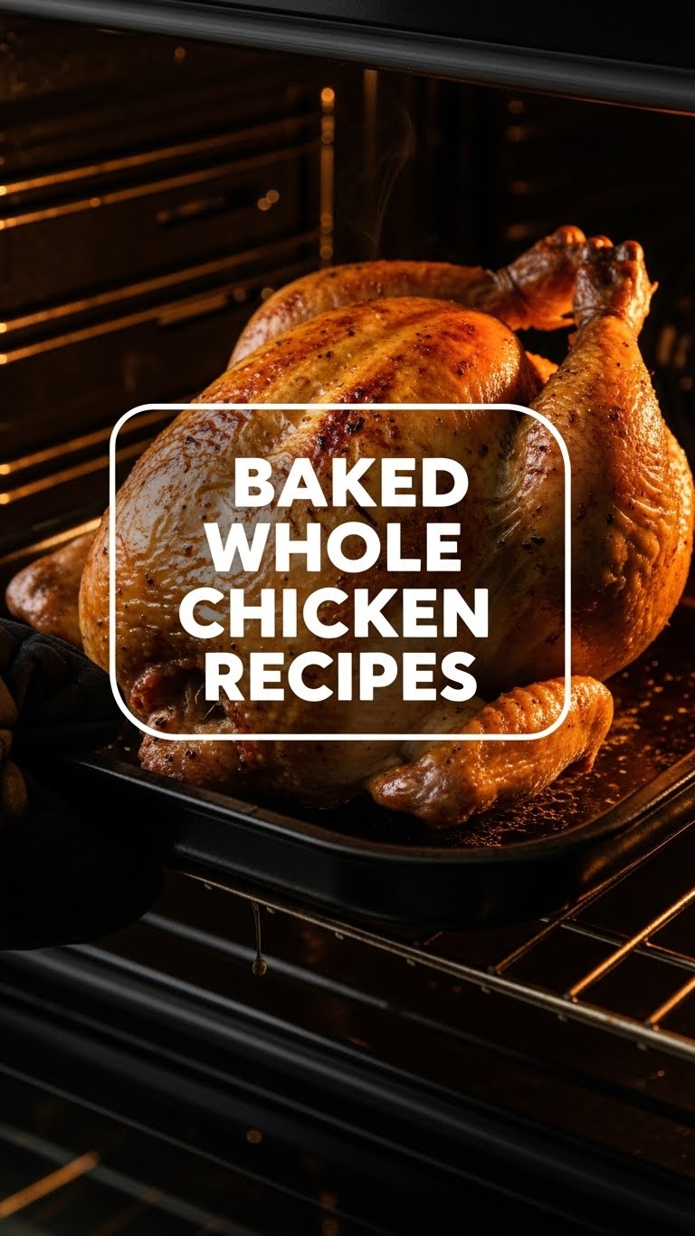 Baked Whole Chicken Recipes