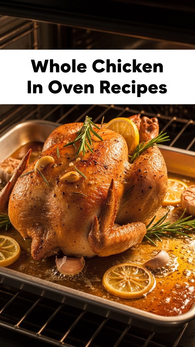 Whole Chicken In Oven Recipes