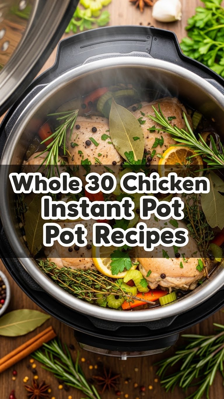 Whole 30 Chicken Instant Pot Recipes