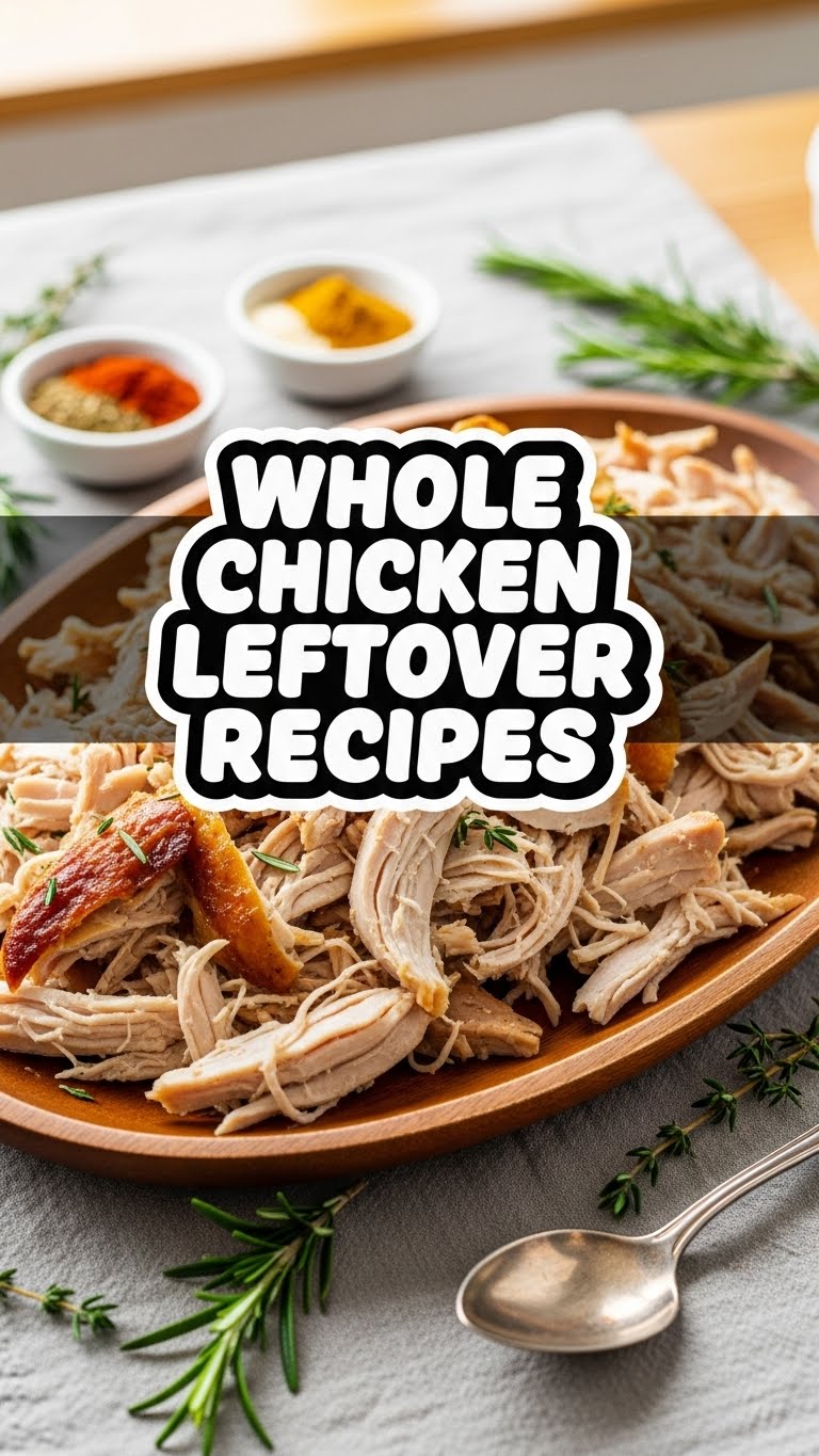 Whole Chicken Leftover Recipes