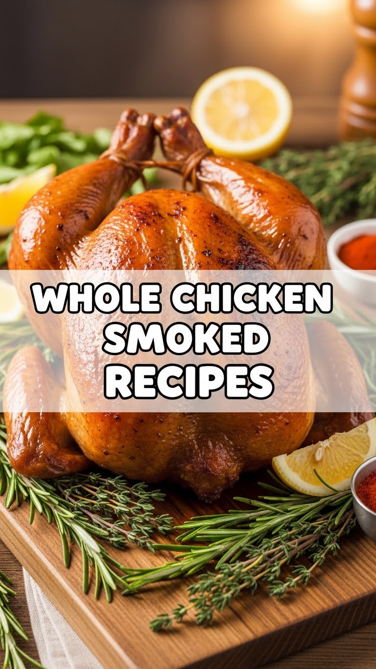 Whole Chicken Smoked Recipes