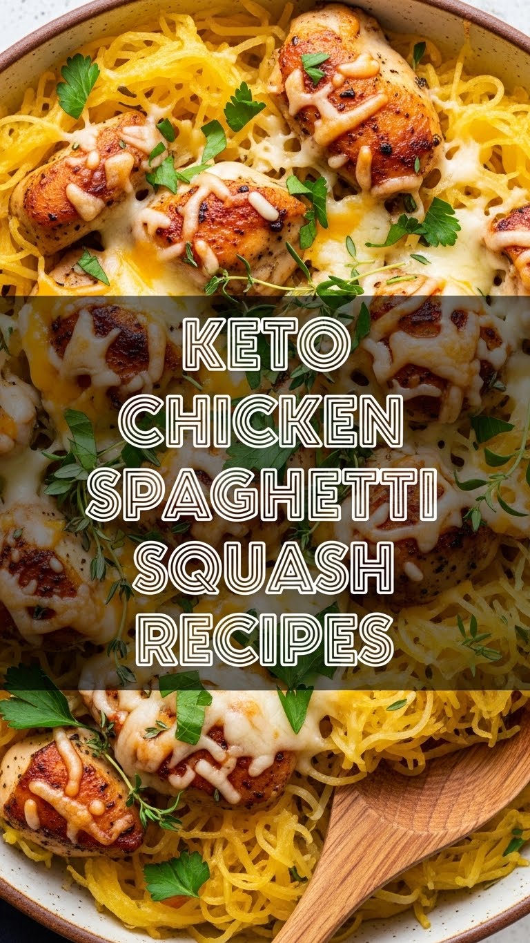 Keto Chicken Spagetti Squash Recipes
