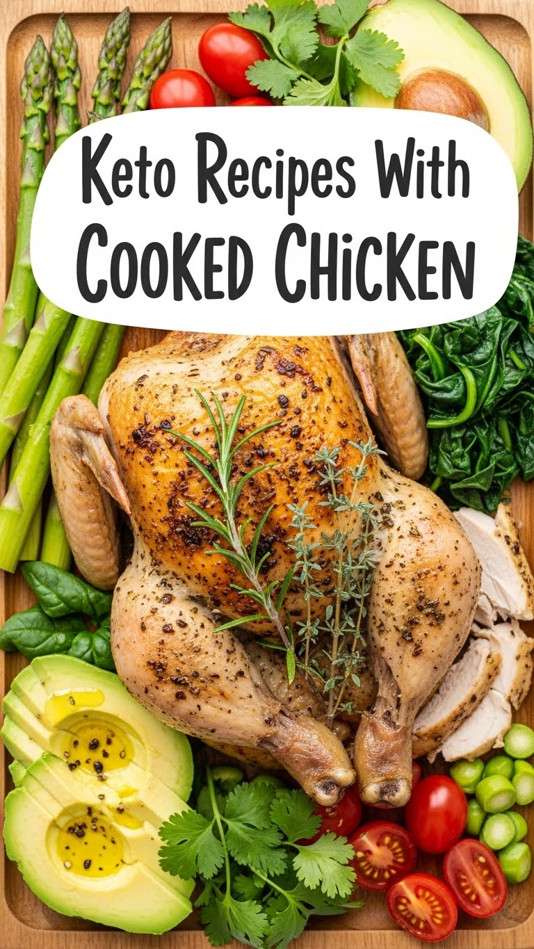 Keto Recipes With Cooked Chicken