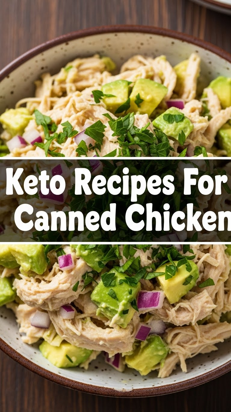 Keto Recipes For Canned Chicken