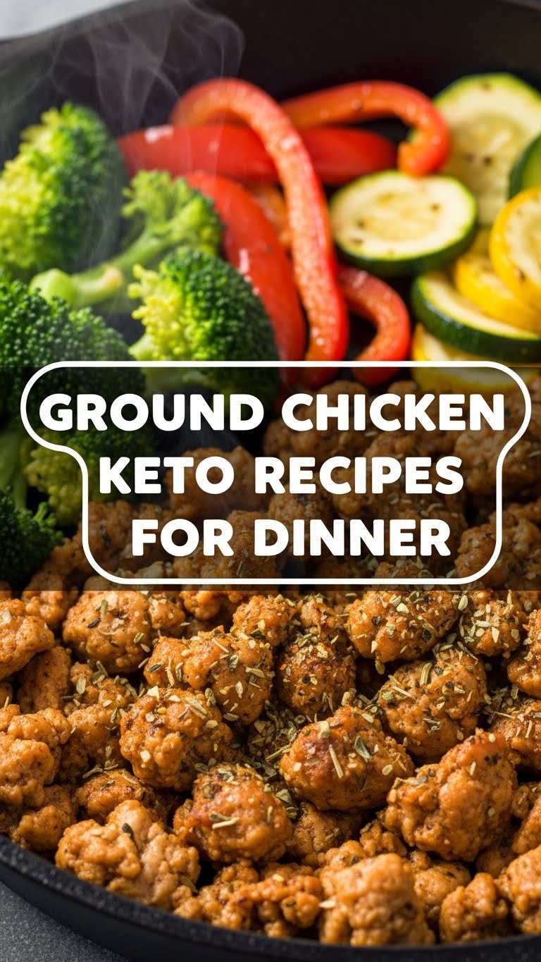 Ground Chicken Keto Recipes For Dinner