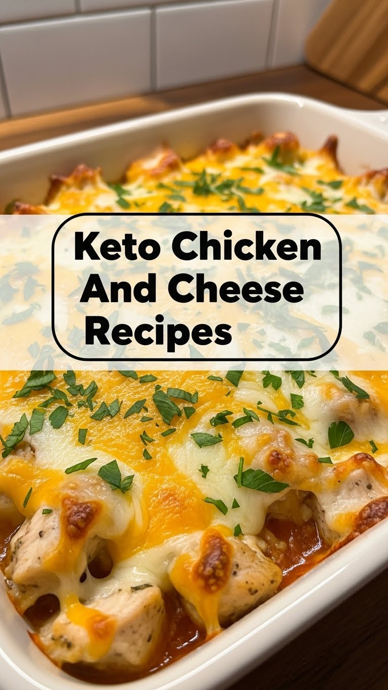 Keto Chicken And Cheese Recipes