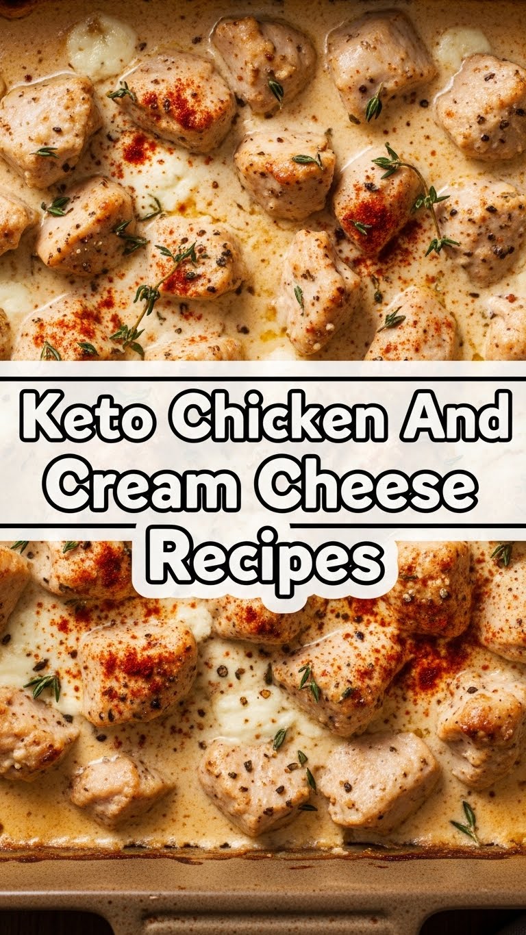 Keto Chicken And Cream Cheese Recipes