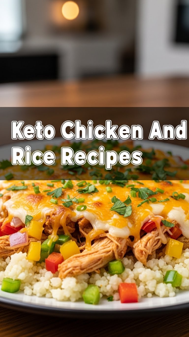 Keto Chicken And Rice Recipes