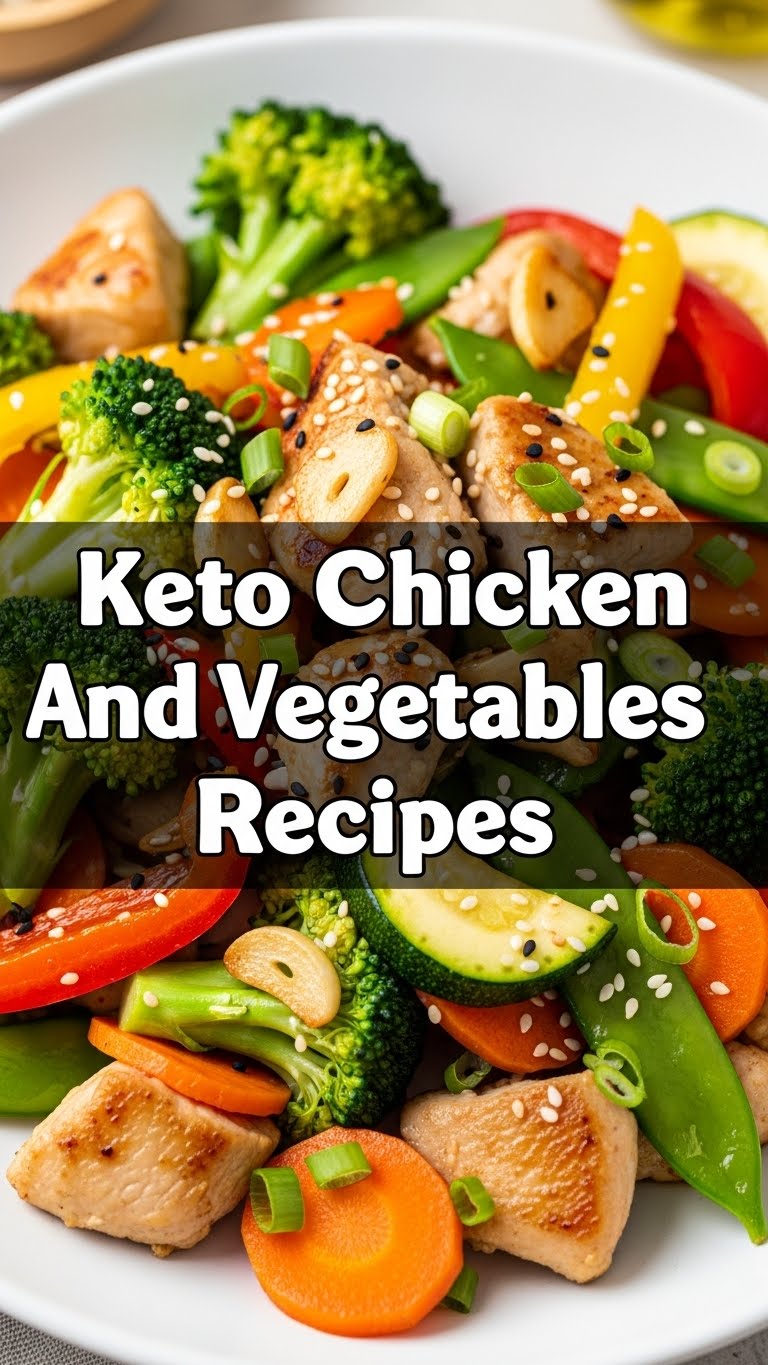 Keto Chicken And Vegetables Recipes