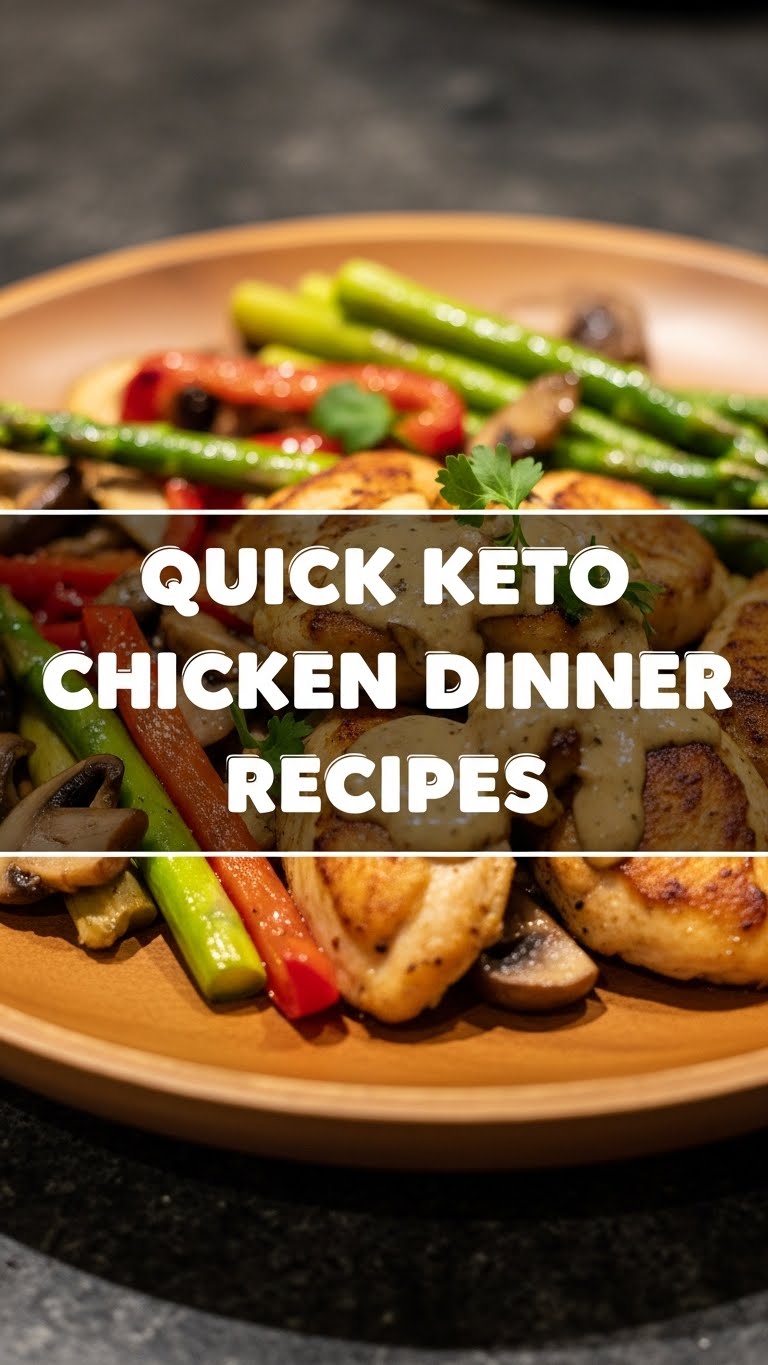 Quick Keto Chicken Dinner Recipes