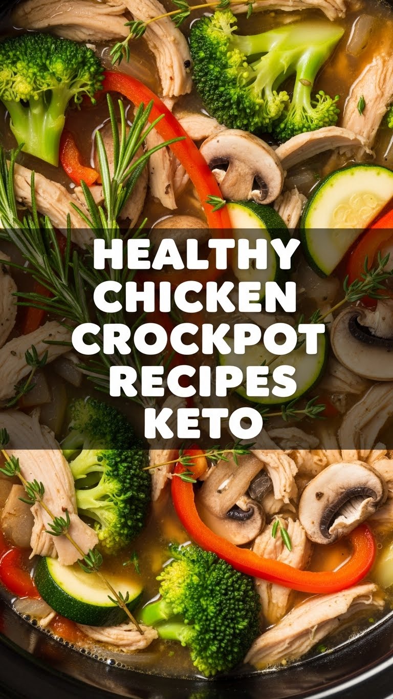 Healthy Chicken Crockpot Recipes Keto