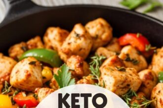 Keto Diced Chicken Recipes Easy
