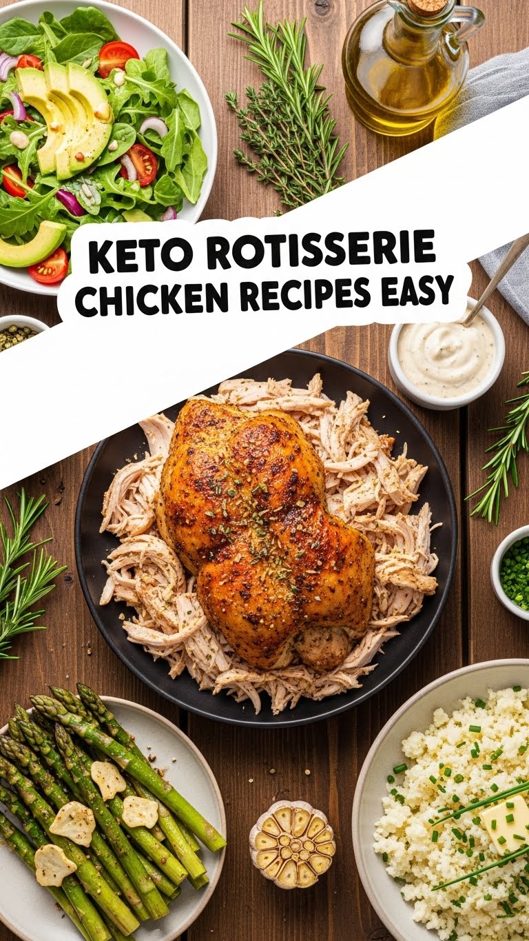 Keto Rotisserie Chicken Recipes Easy
