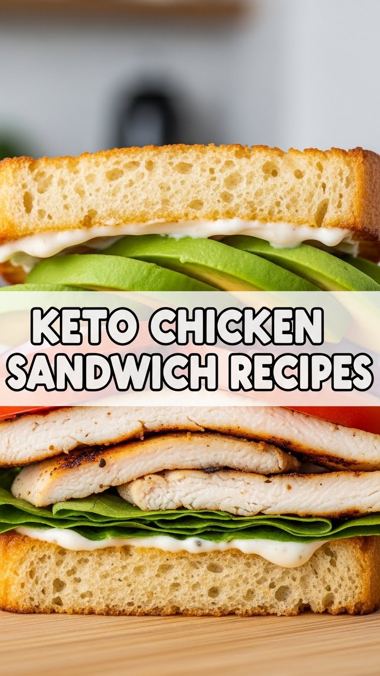 Keto Chicken Sandwich Recipes