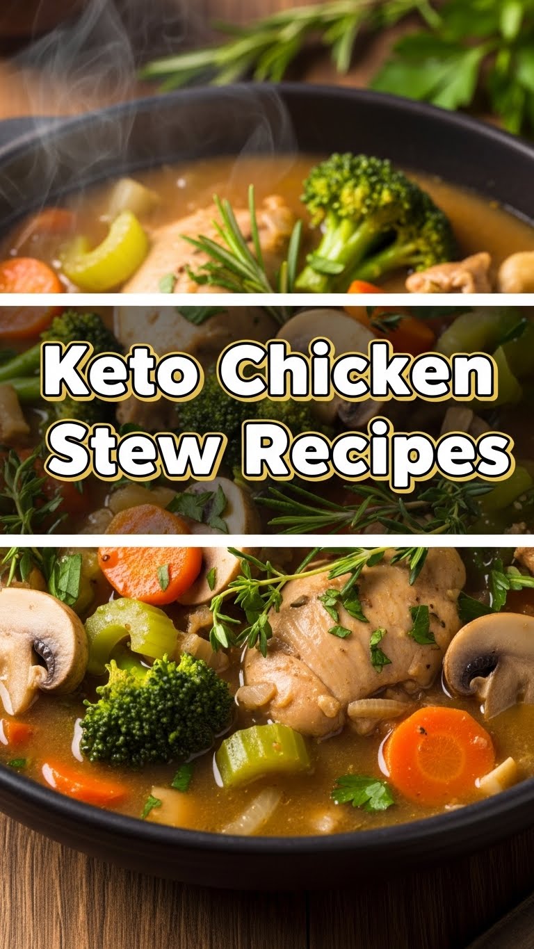 Keto Chicken Stew Recipes