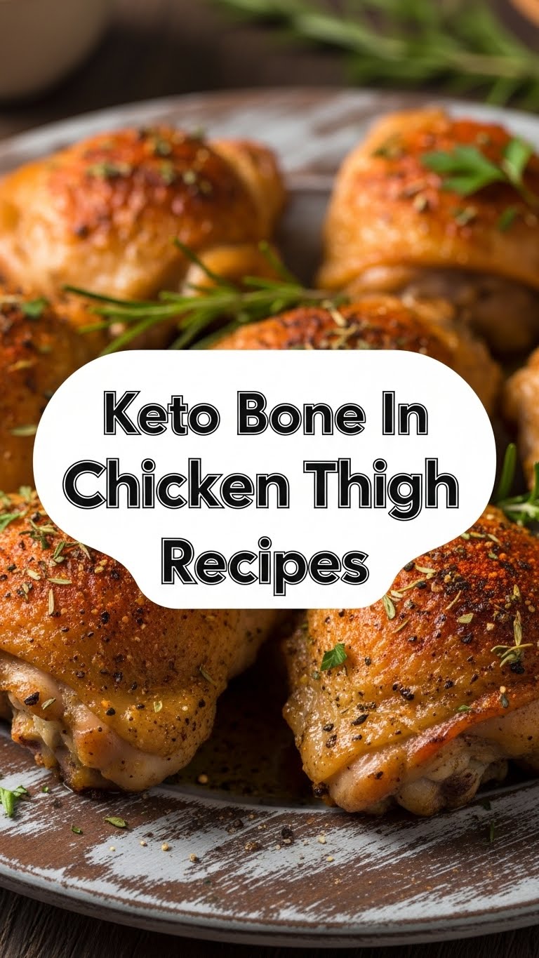 Keto Bone In Chicken Thigh Recipes