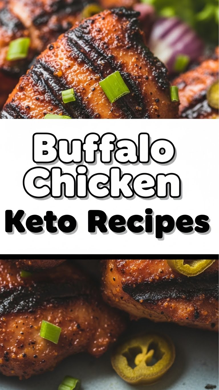 Buffalo Chicken Keto Recipes