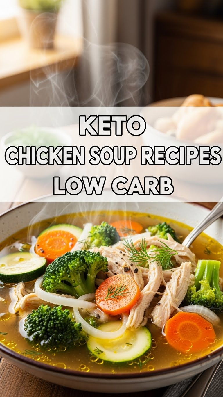 Keto Chicken Soup Recipes Low Carb