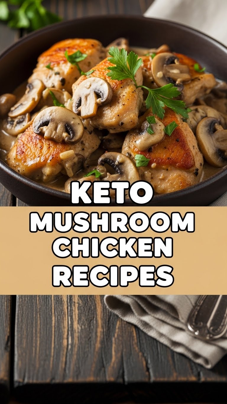 Keto Mushroom Chicken Recipes