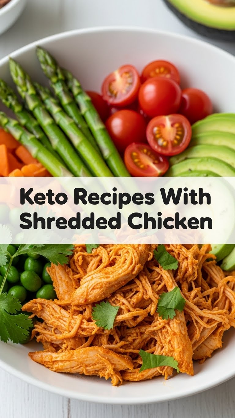 Keto Recipes With Shredded Chicken
