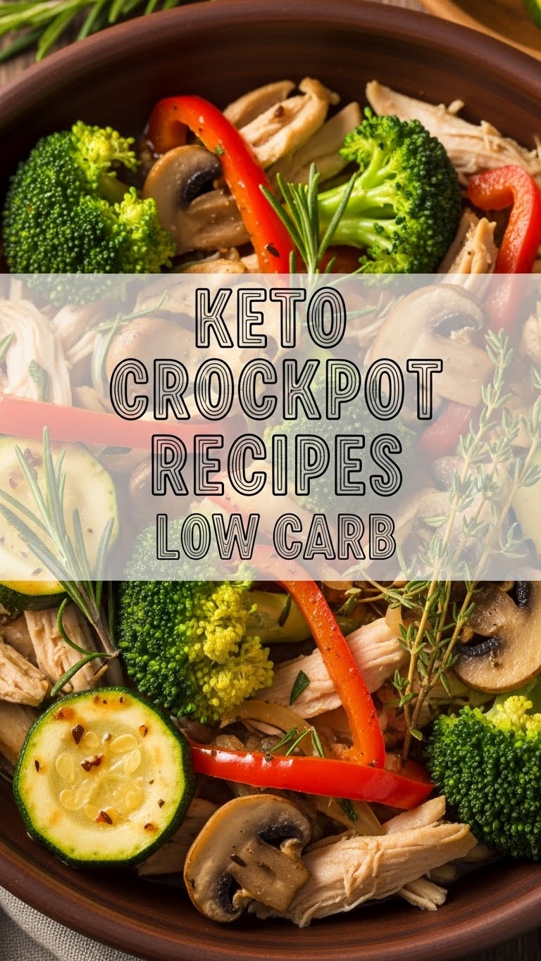Keto Chicken Crockpot Recipes Low Carb