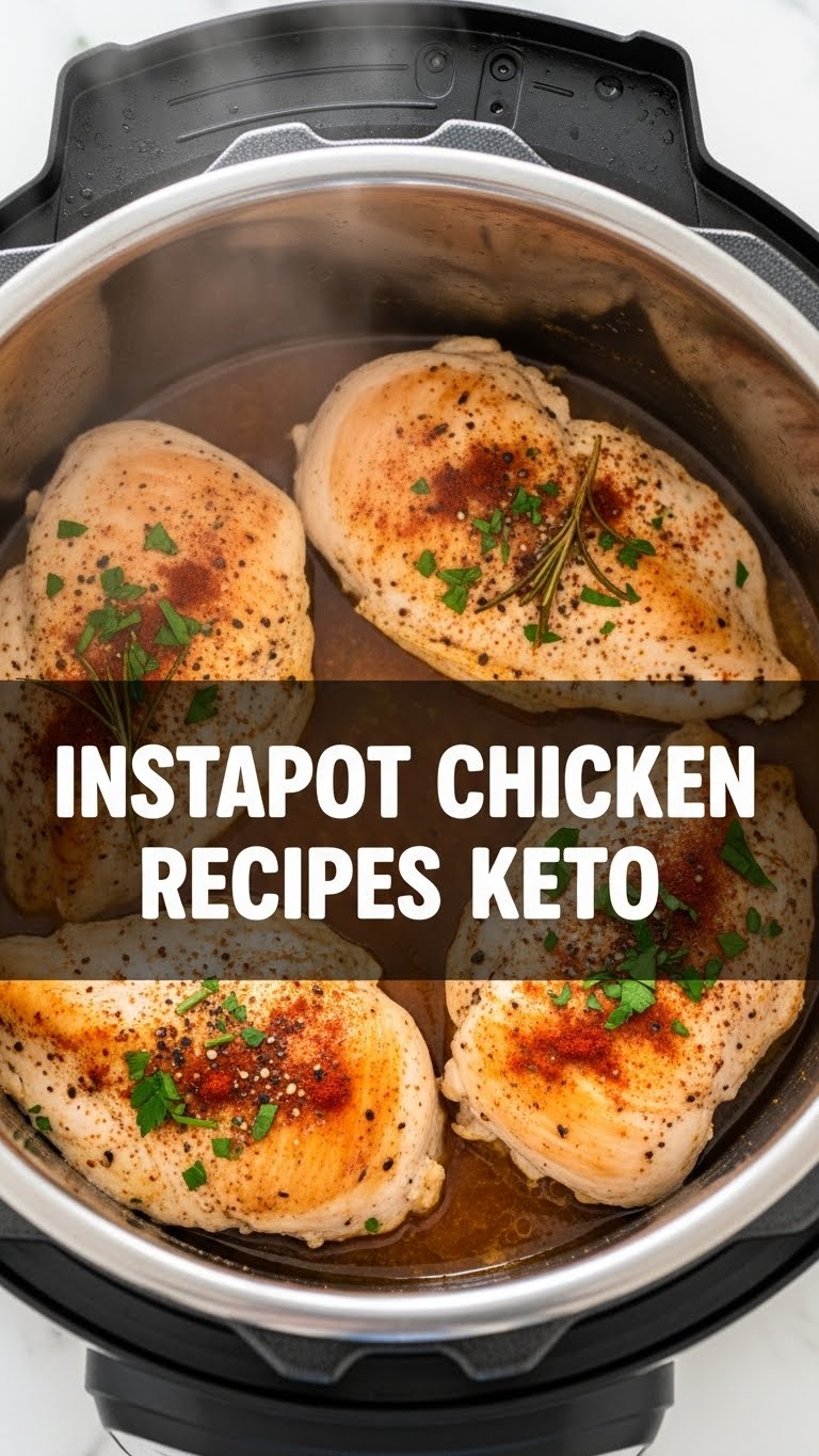 Instapot Chicken Recipes Keto