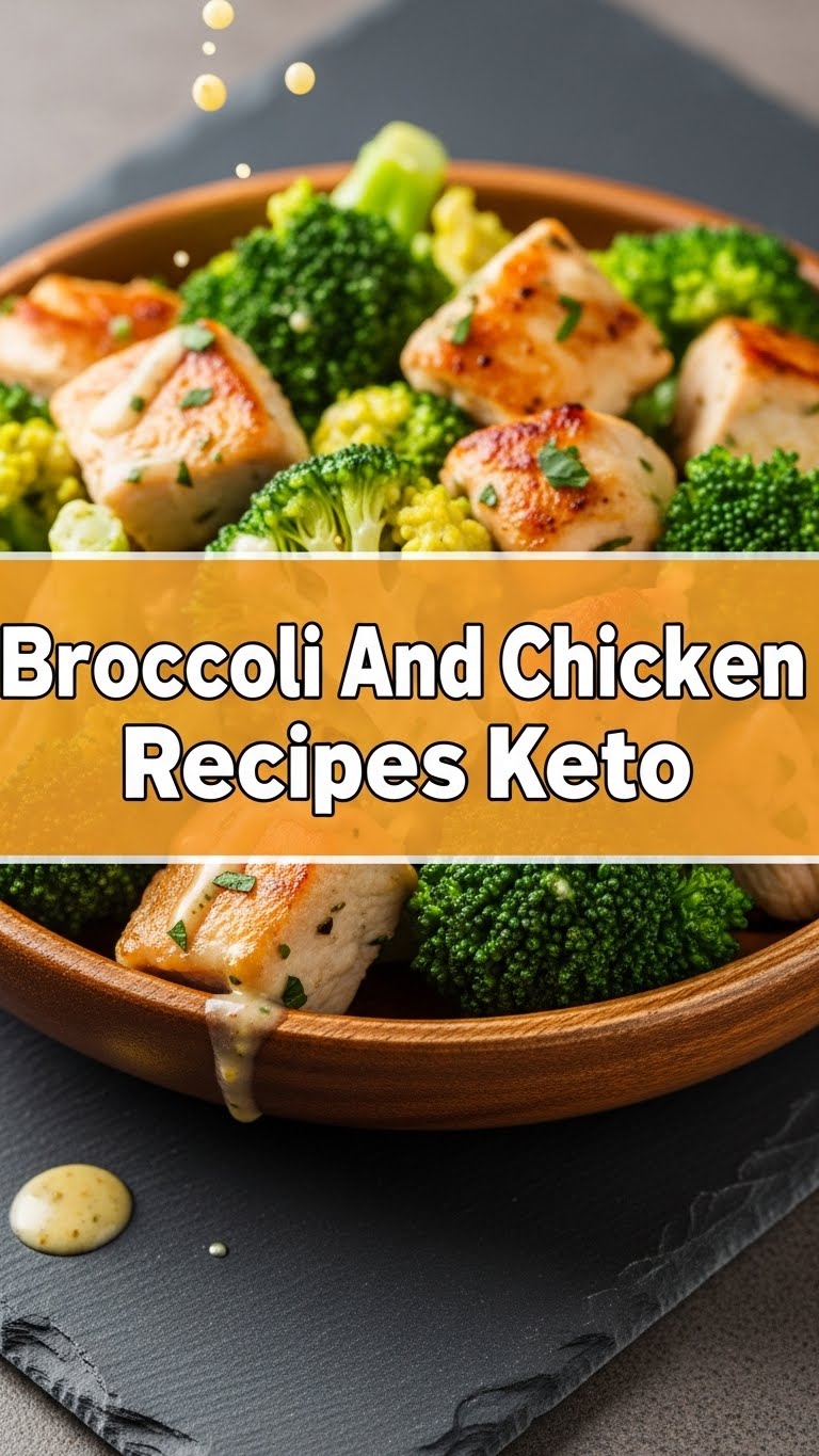 Broccoli And Chicken Recipes Keto