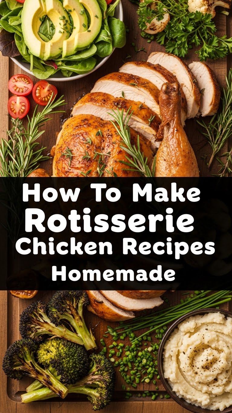 How To Make Rotisserie Chicken Recipes Homemade
